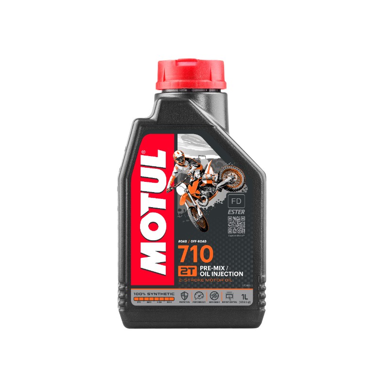 motul kit 2 stroke 100 synthetic 710 oil